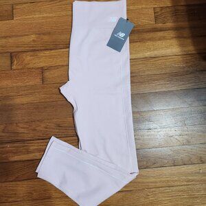 NWT New Balance Women's Leggings - Light Raspberry - Large